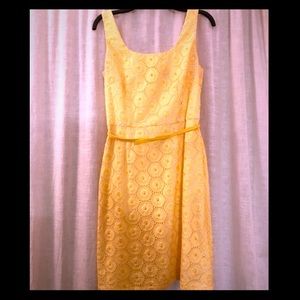 Adrianna Papell Lace Midi Dress